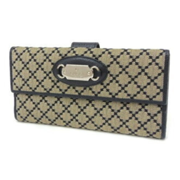 Gucci Diamante Leather long Wallet - Picture 1 of 3
